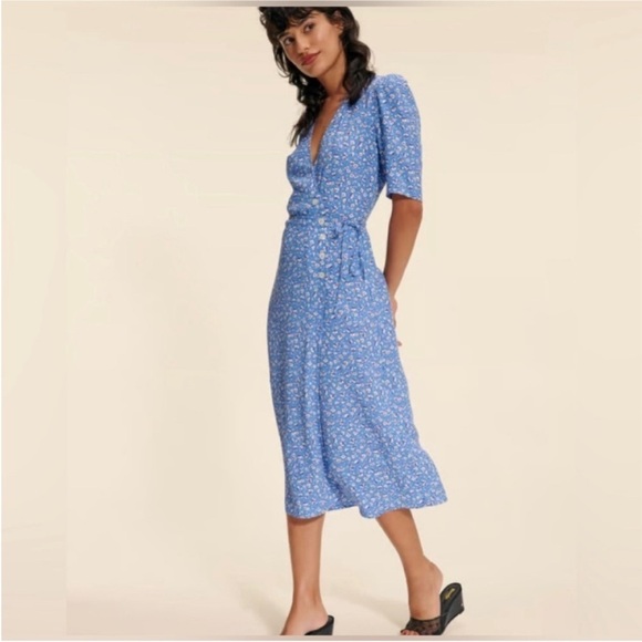Rouje Dresses & Skirts - Rouje Gabin Blue dress FR36